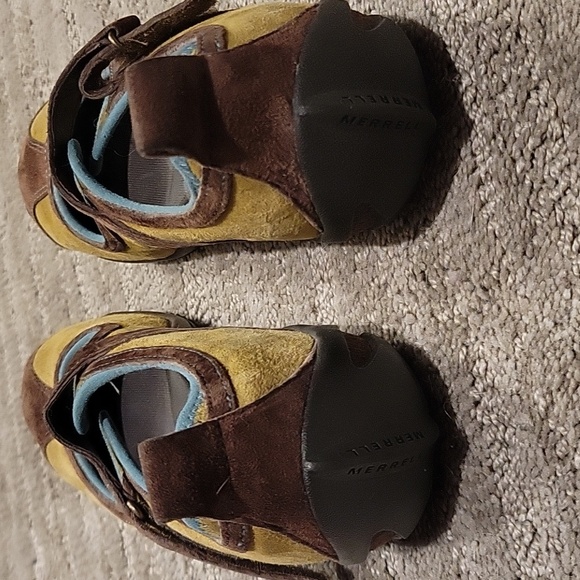 Merrell Air Cushion Qform Ortholife Circuit MJ Shoes - Size 7 Moss Color - Picture 3 of 6